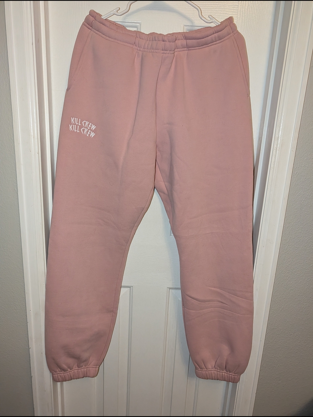 Kill Crew Pink Jogger Sweatpants